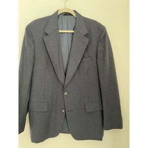 Allen Solly Men's Wool Sport Jacket Blazer Navy 44, Made In England